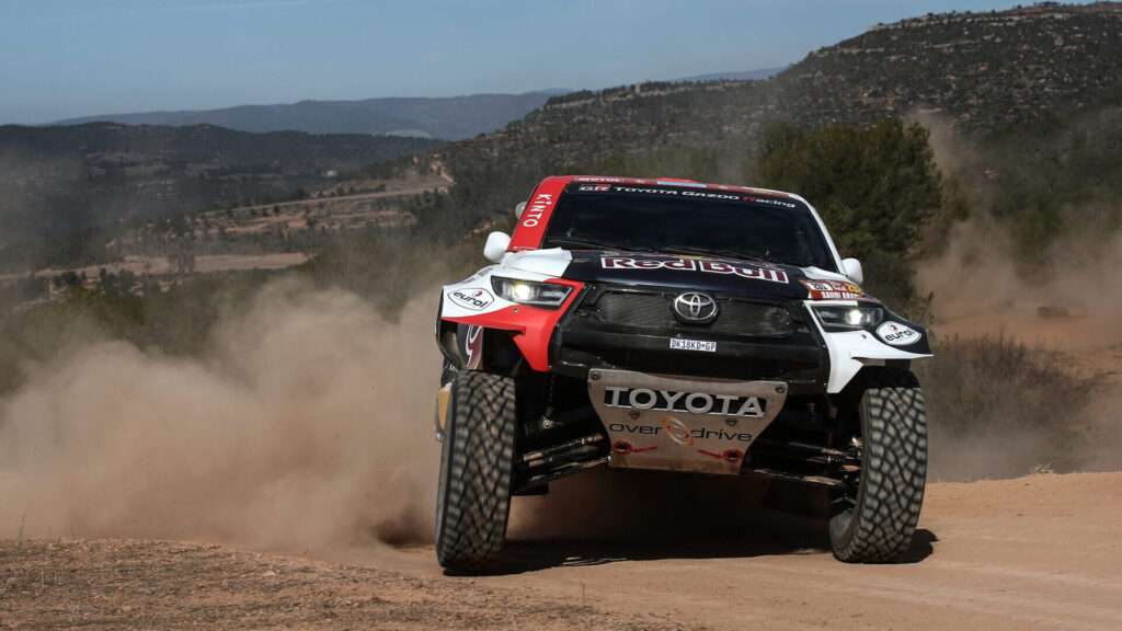 Nasser Al Attiyah Toyota Hilux T1+