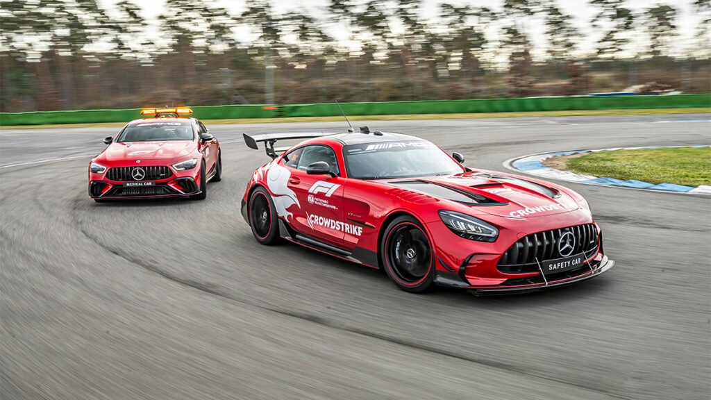 El Mercedes-AMG GT Black Series es el nuevo coche de seguridad oficial de la Fórmula 1