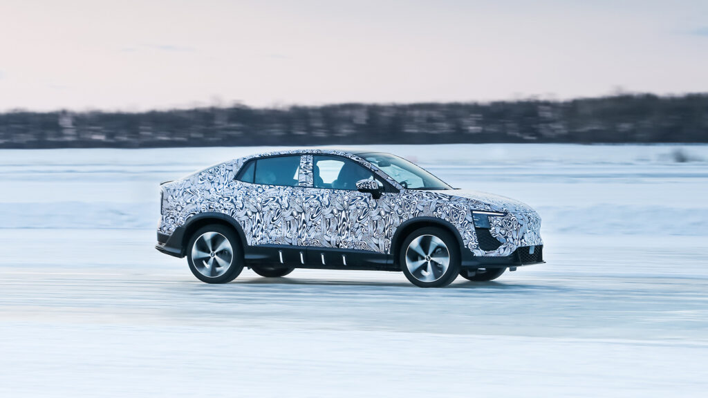 El nuevo Aiways U6 supera con éxito la fase de pruebas de invierno antes de su lanzamiento en Europa
