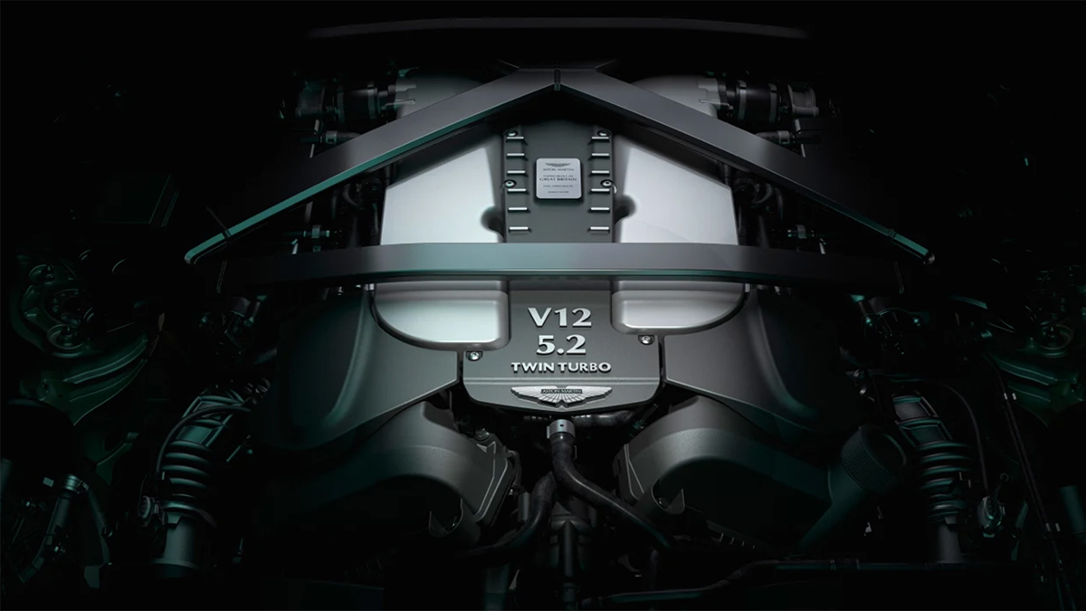 Aston Martin V12 Vantage 2022 motor