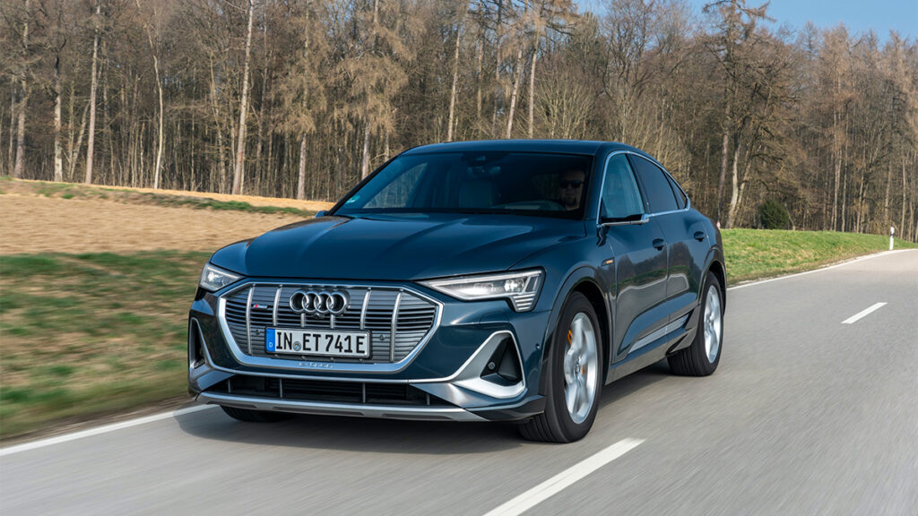 La gama e-tron de Audi recibe la nueva terminación S line plus