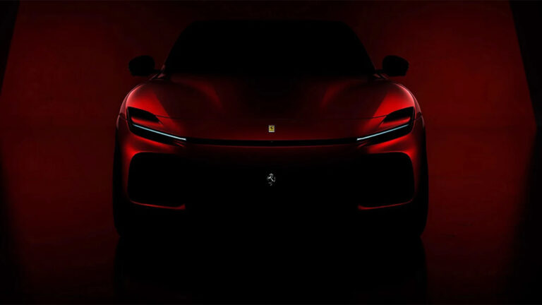 Ferrari Purosangue foto espia 4