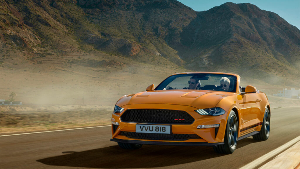 El nuevo Ford Mustang California Special llega a Europa asociado exclusivamente a la versión descapotable con el V8 de 450 CV