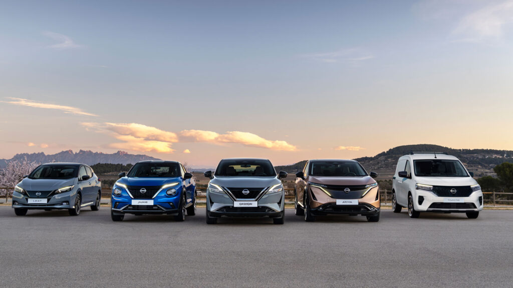 Gama electrificada de Nissan