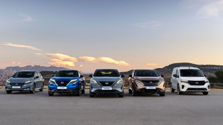 Gama electrificada de Nissan