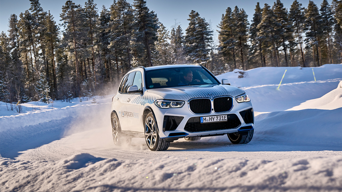 BMW IX5 Hydrogen frontal