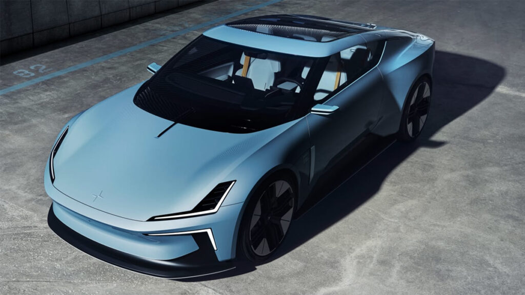 Nuevo Polestar O2 Concept: un roadster eléctrico con dron de grabación incluido