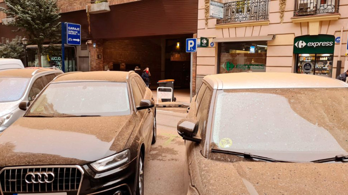 Cómo afecta el polvo sahariano a los coches 1 Polvo sahariano