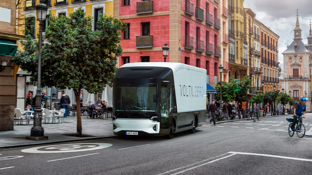 Volta Zero, el primer camión eléctrico de gran tonelaje llega a las calles de Madrid