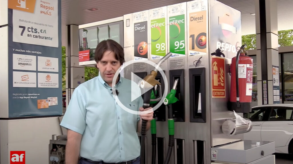 Repostaje en la gasolinera