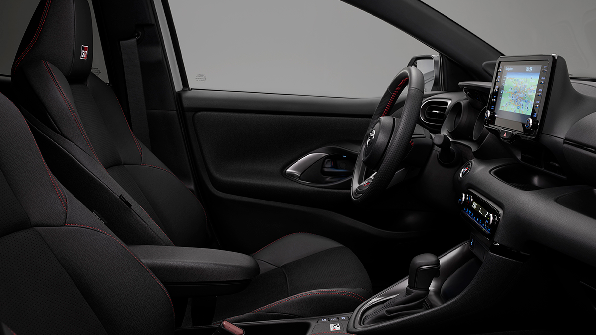 Toyota Yaris GR Sport GT7 Edition interior