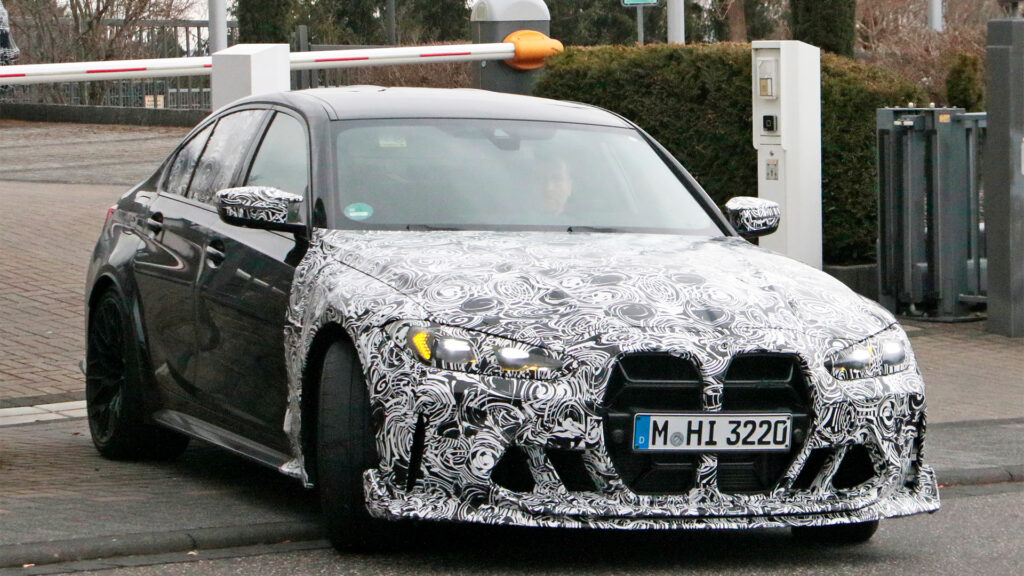 ¡Cazado! Nuevas fotos espía del BMW M3 CS en los alrededores de Nürburgring