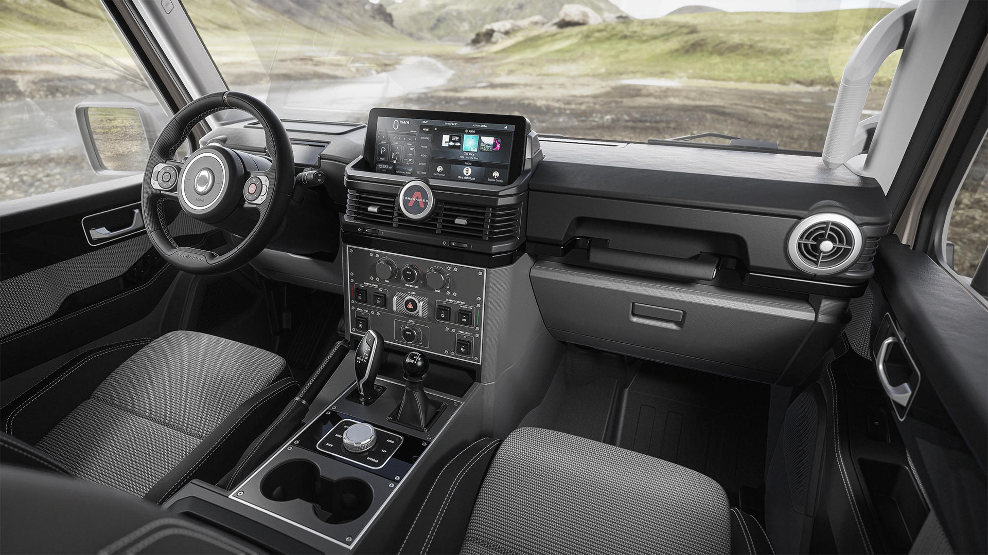 Ineos Grenadier 2022 interior