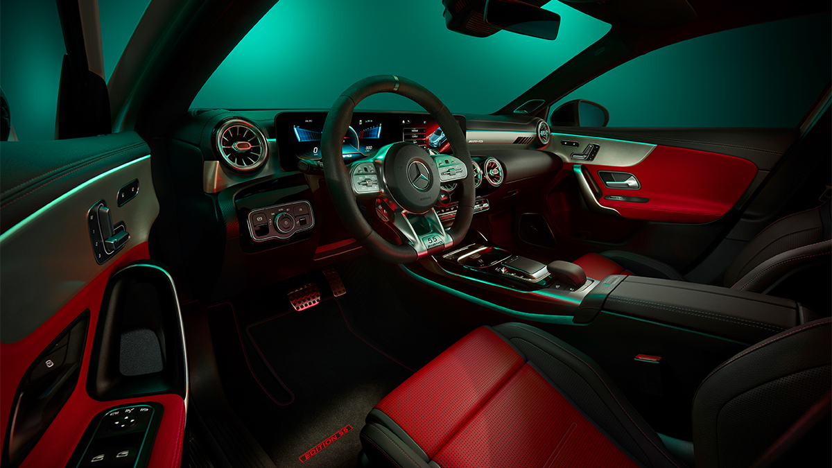 Mercedes AMG A35 Edition 55 interior