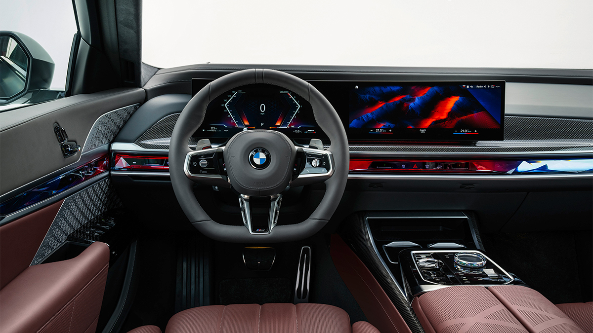 BMW Serie 7 interior