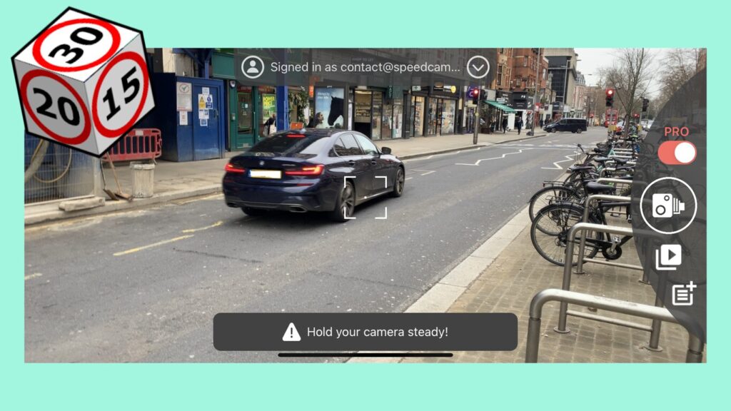 Así funciona Speedcam Anywhere, la curiosa app que convierte tu teléfono móvil en un radar