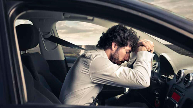 conductor indispuesto