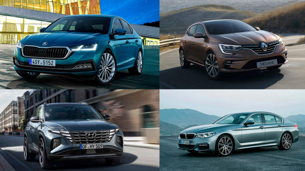 Los 10 mejores coches diésel de 2022
