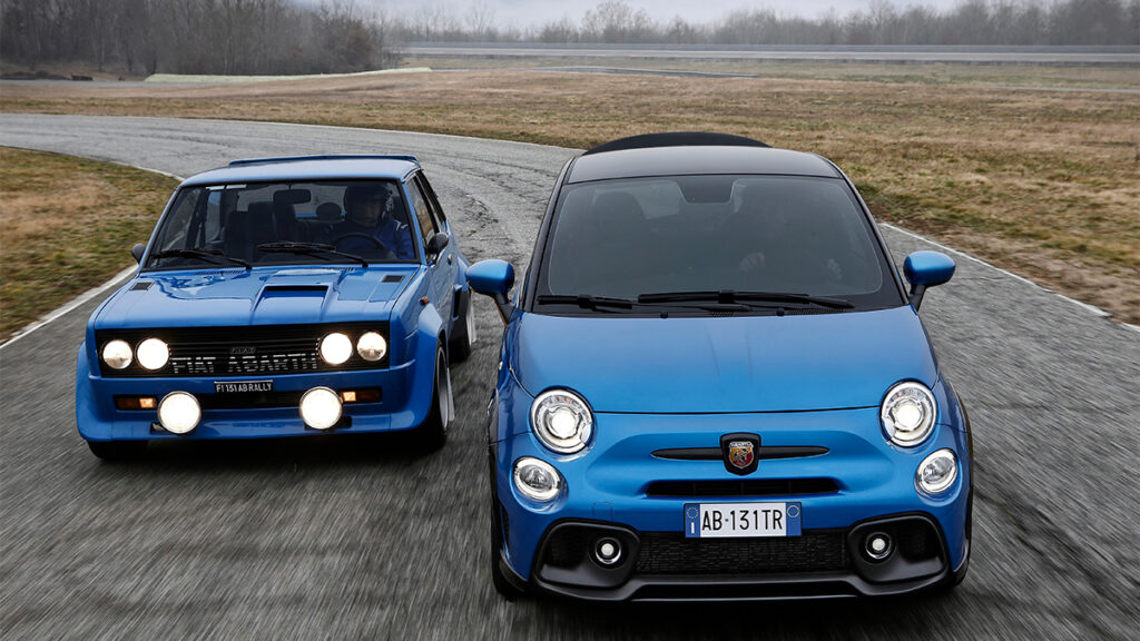 Nuevo Abarth 695 Tributo 131 Rally: una serie especial para rendir homenaje al mítico coche de rallies de la marca del escorpión