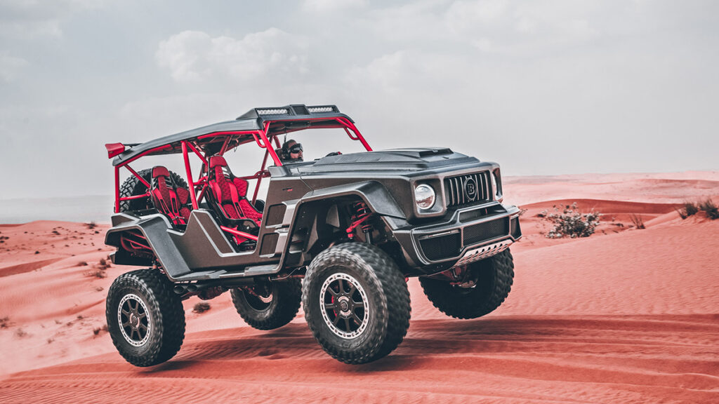 Nuevo Brabus 900 Crawler: el preparador alemán celebra su 45º aniversario con un buggy extremo de 900 CV
