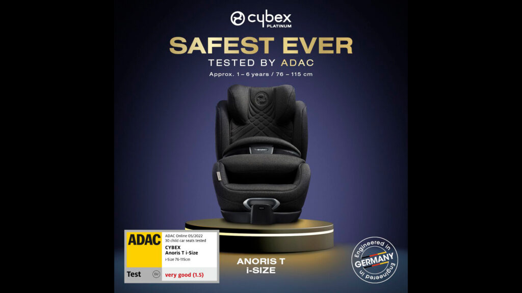 Cybex Anoris T i-Size, la silla infantil más segura según ADAC