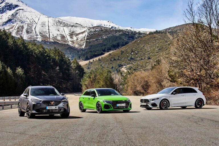 Comparativa Cupra Formentor VZ5 vs.Audi RS3 vs. Mercedes AMG A45 1