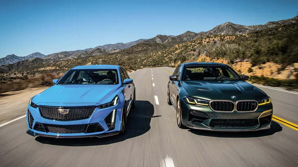 BMW M5 vs. Cadillac CTSV 5