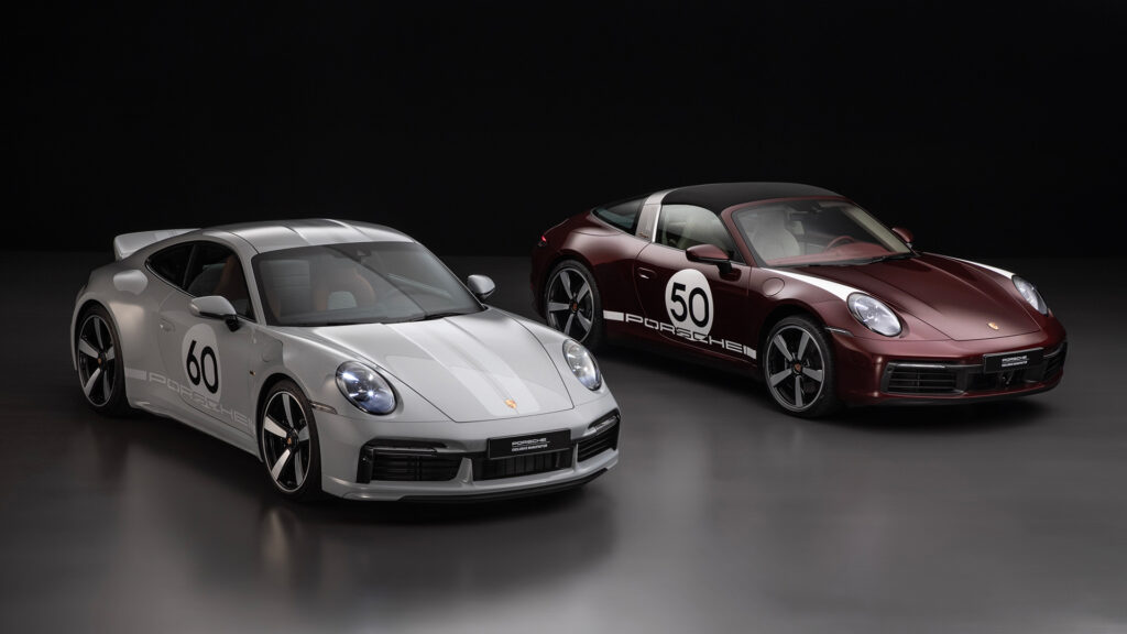 Nuevo Porsche 911 Sport Classic: 550 CV, tracción trasera y cambio manual con la exclusividad del sello Heritage Design