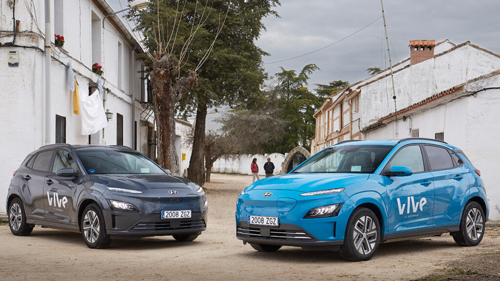 Hyundai elige el pueblo más pequeño de España para desplegar ‘VIVe’, su nuevo servicio de carsharing rural