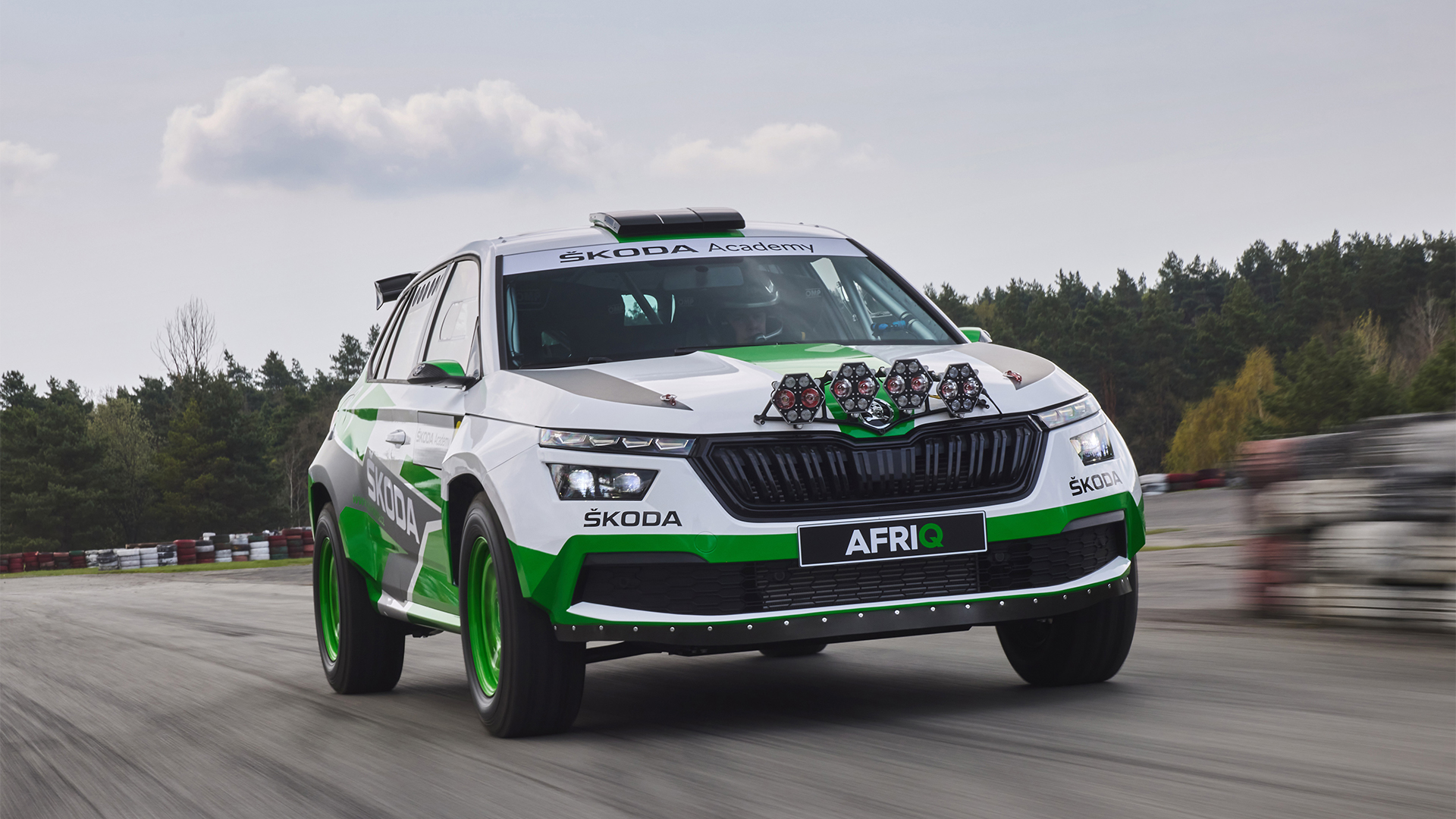 El nuevo Skoda Afriq es un brutal prototipo de rally basado en el Kamiq