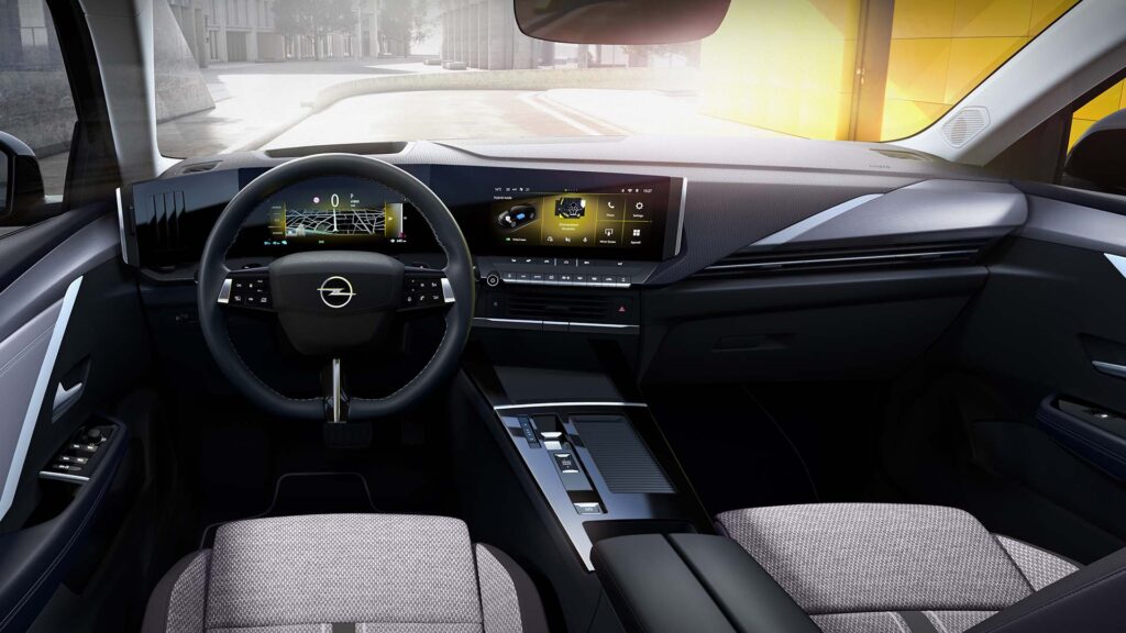 Opel Astra híbrido enchufable interior