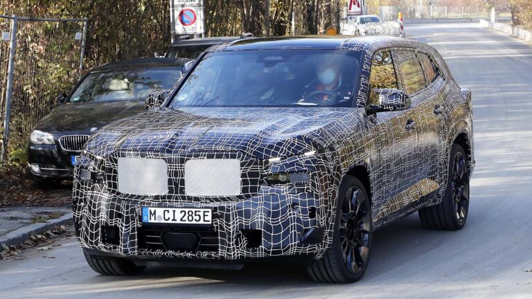 BMW X8 Production lights 4