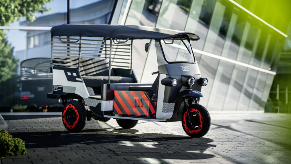 Bicitaxis en la India con baterías del Audi e-tron: cómo una startup busca darle una segunda vida a estos componentes