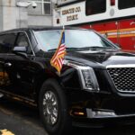 Así es 'La bestia', la limusina presidencial de EE.UU., que ya circula por Madrid