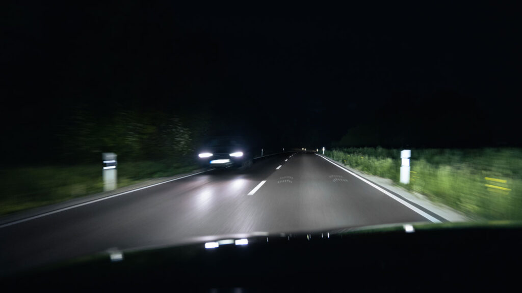 audi Digital matrix light real carretera función dinámica