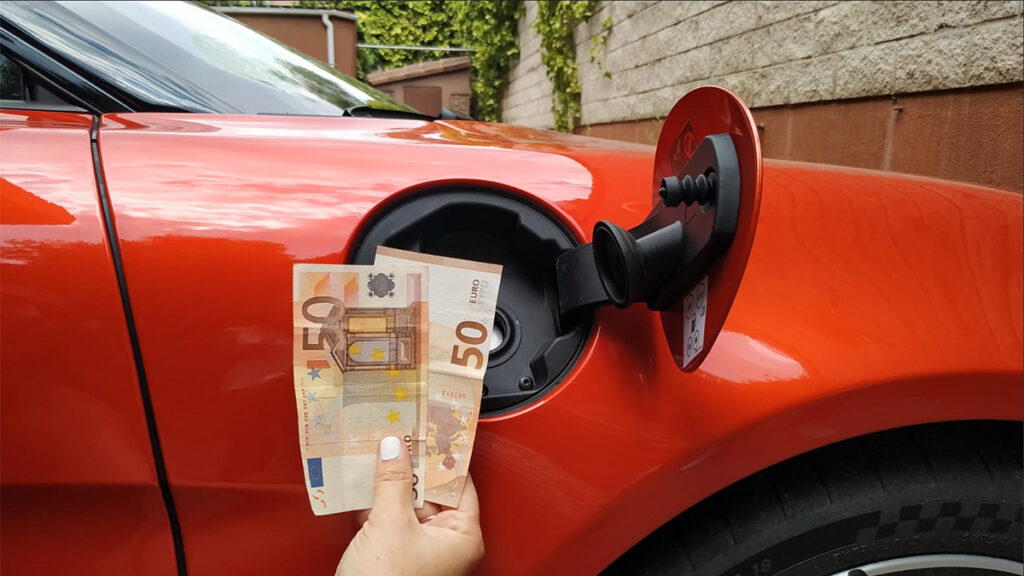 Billetes depósito combustible