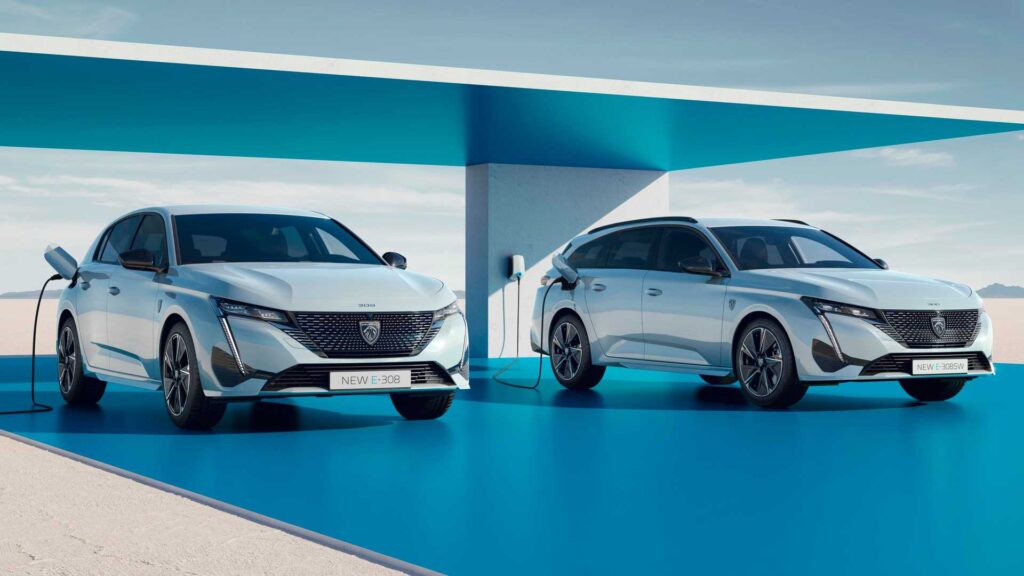 Fotos Peugeot 308 eléctrico