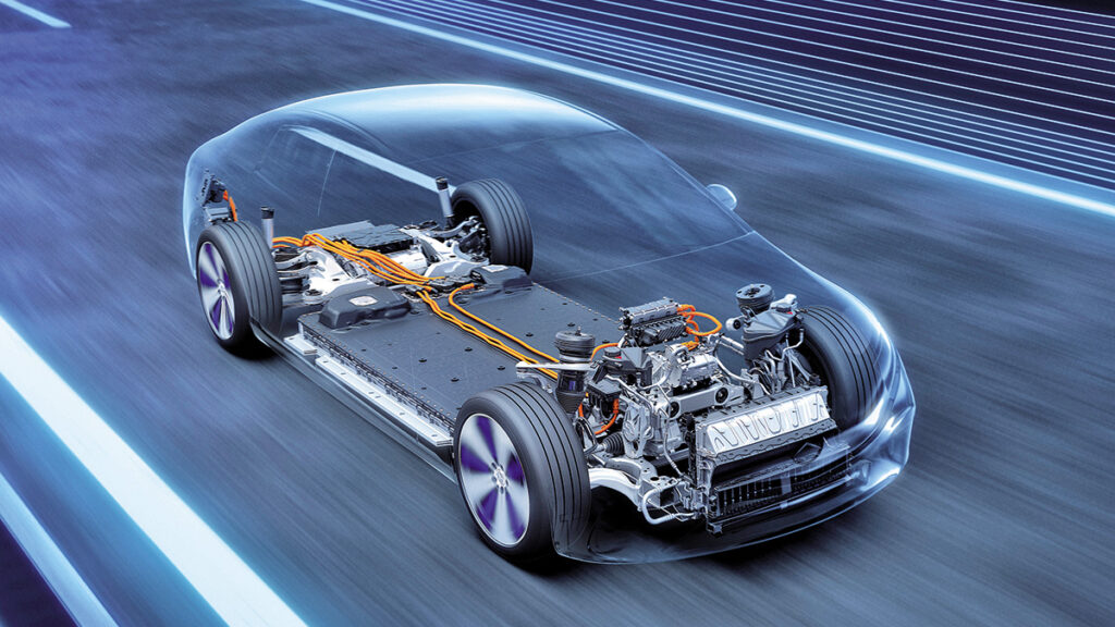 Mercedes EQS motor