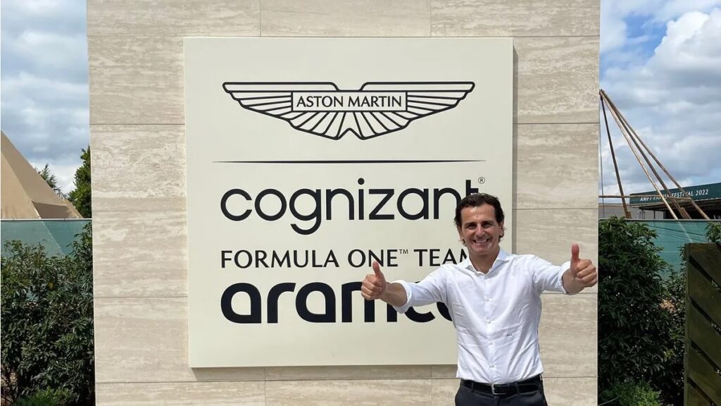 Pedro de la Rosa Aston Martin