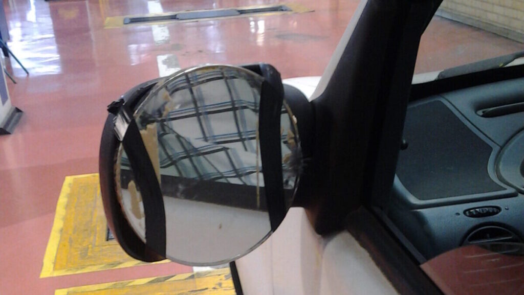 Fallos ITV Espejo retrovisor
