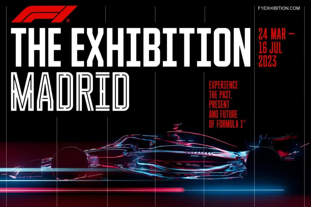 Fórmula 1 exposición Madrid 2023 apertura
