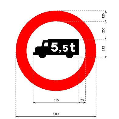Señales de tráfico R-107