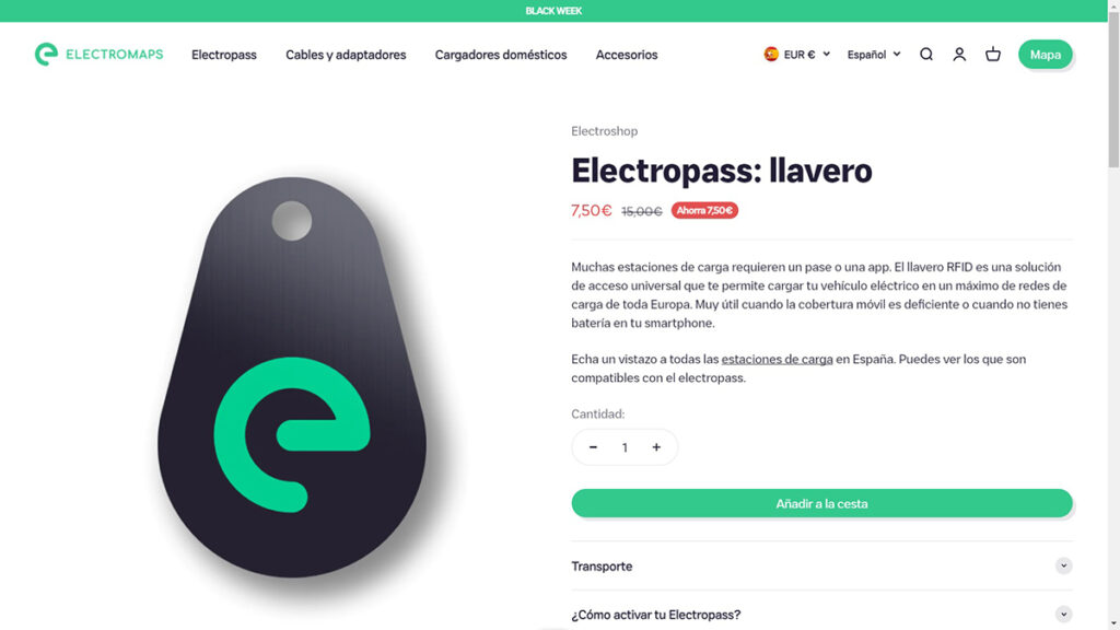 llavero electropass