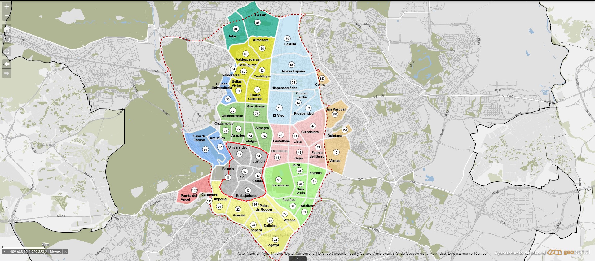 mapa zona ser madrid mapa zona ser madrid