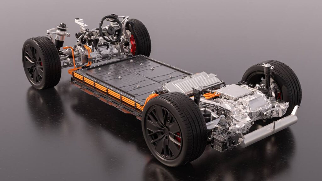 Porsche Macan Chasis PPE Trasera