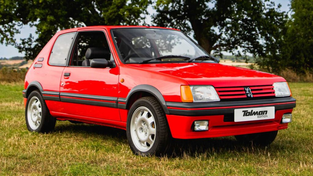 tolman edition peugeot 205 gti