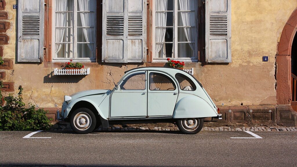 Coches mas viejos clásicos Citroën 2CV