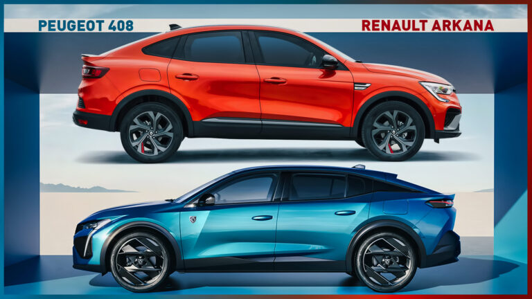 Peugeot 408 vs Renault Arkana