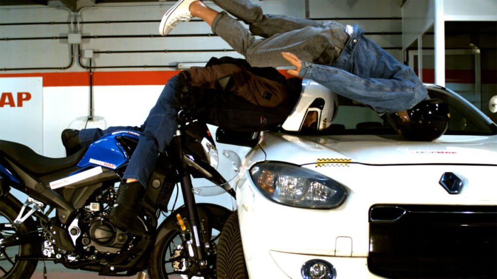 Accidente moto