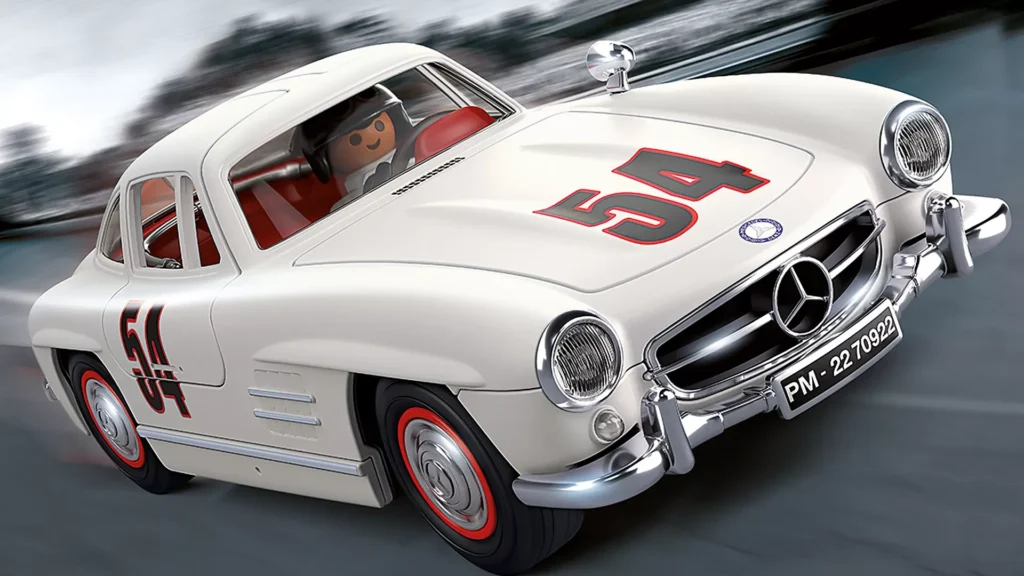 Mercedes-Benz 300 SL de playmobil apertura OK